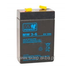 MW Power MW 3-6 (6V 3Ah)
